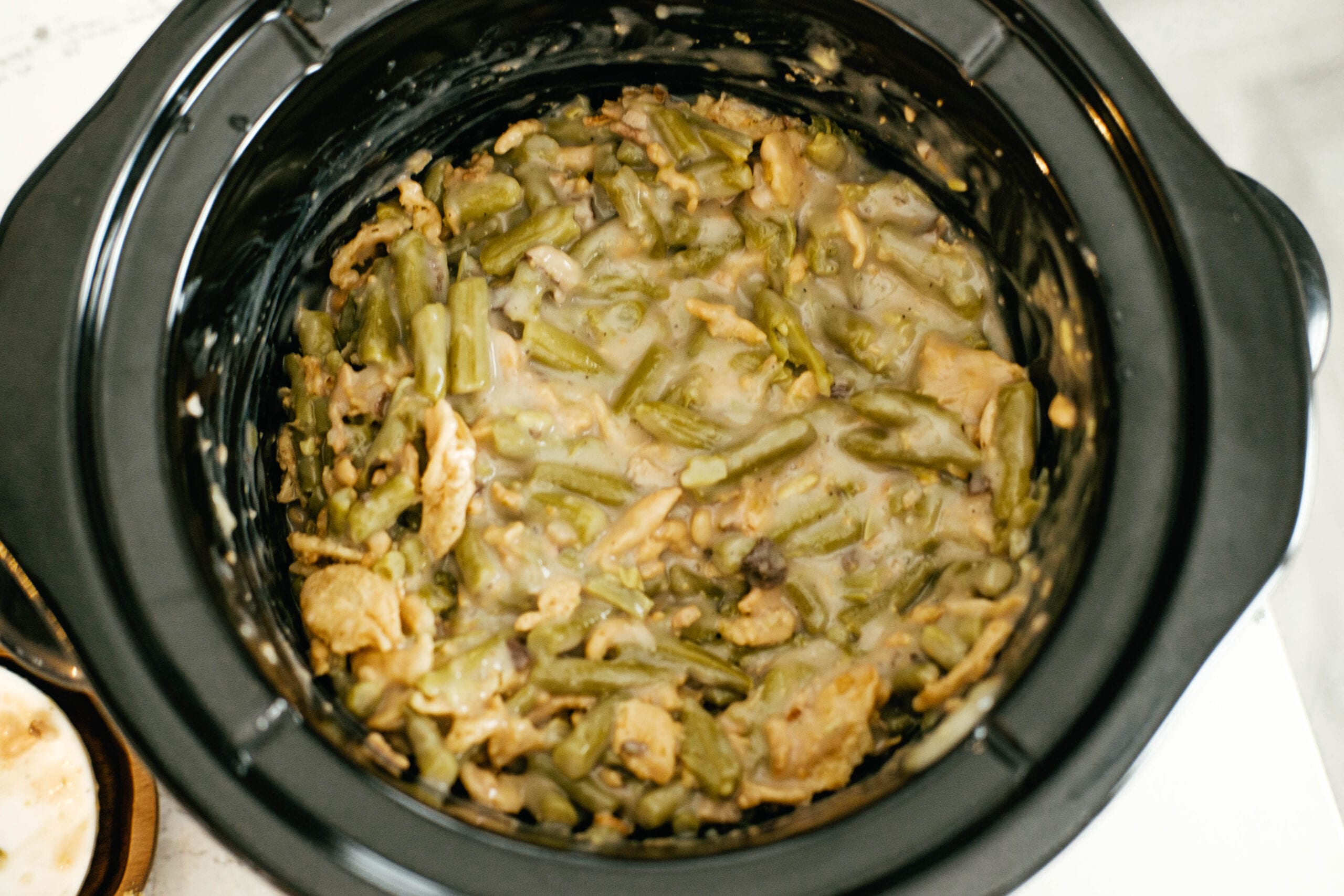 Crock Pot Green Bean Casserole White Kitchen Red Wine