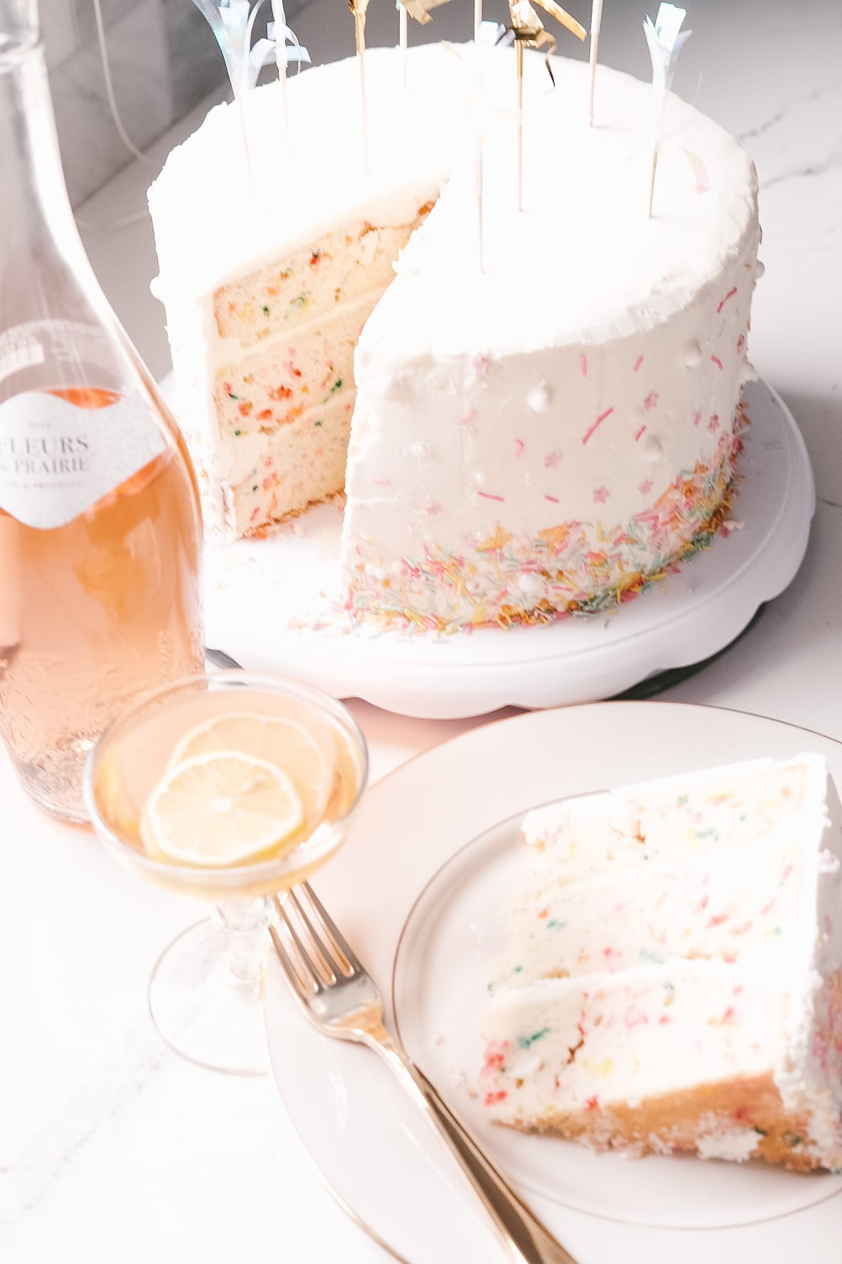 lemon-funfetti-layer-cake-white-kitchen-red-wine