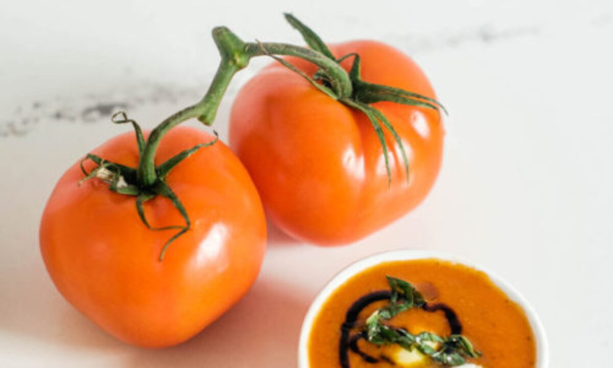 Caprese Tomato Soup White Kitchen Red Wine