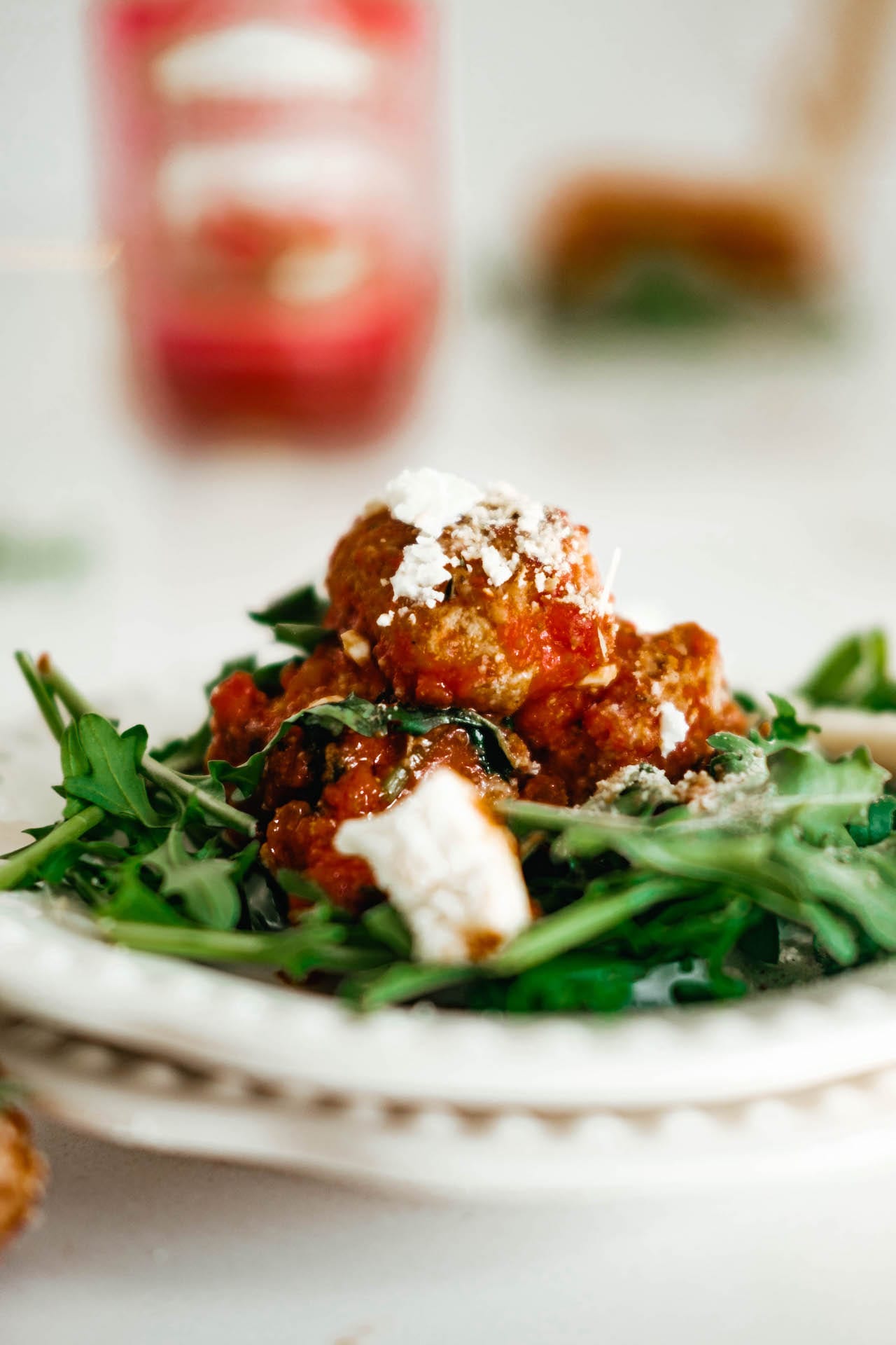 Bruschetta Turkey Meatballs White Kitchen Red Wine
