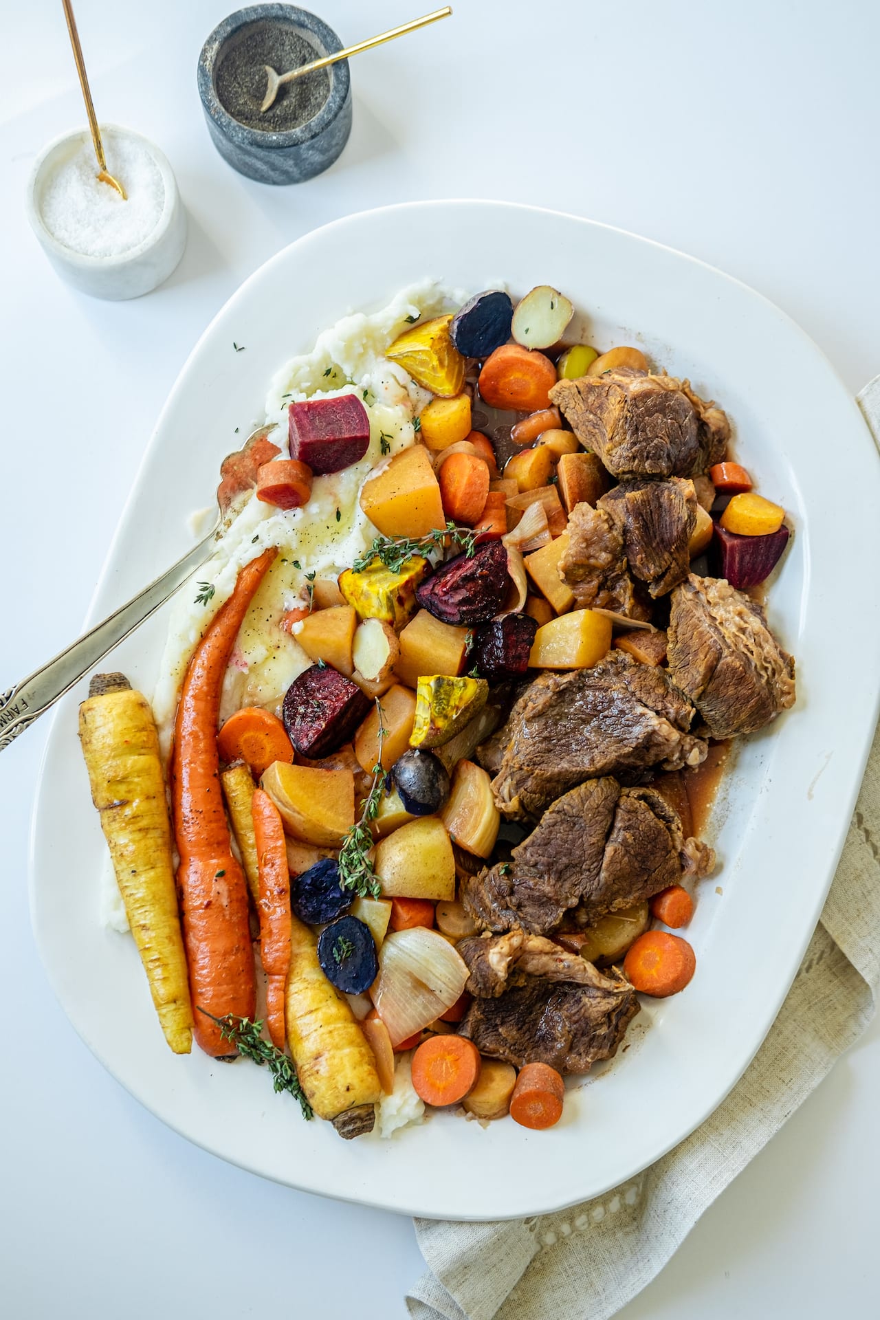 Guiness Root Vegetable Pot Roast - White Kitchen Red Wine