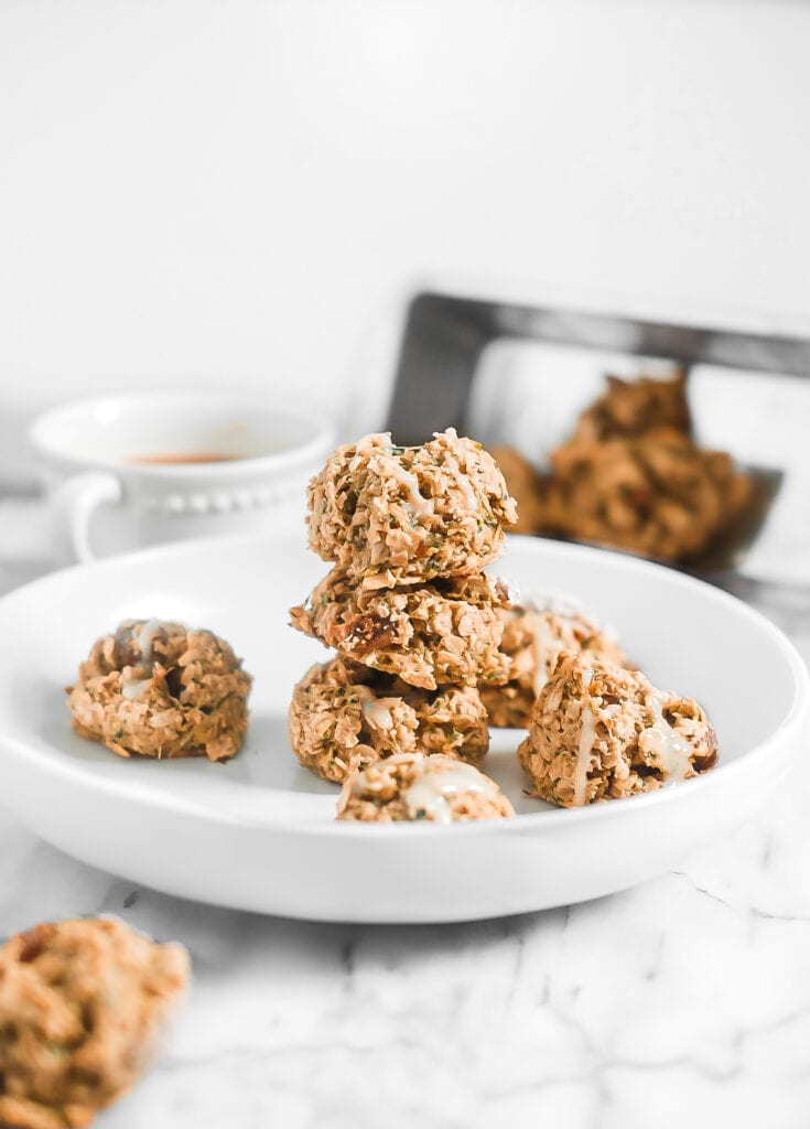 stack of breakfast cookies