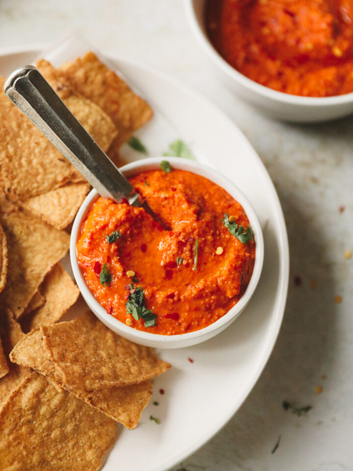 Red Pepper Romesco Dip