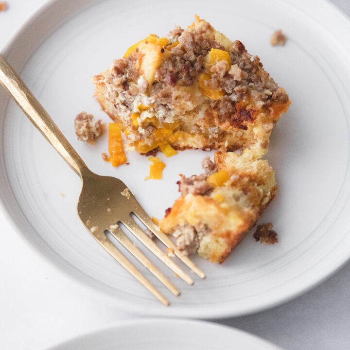 Overnight Savoury French Toast Sausage Bake Recipe