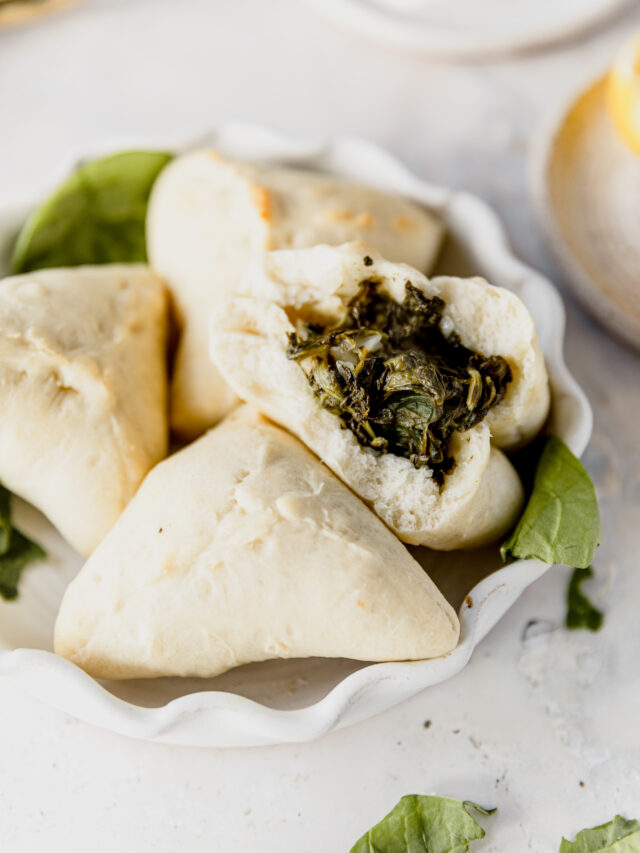 Lebanese Spinach Hand Pies