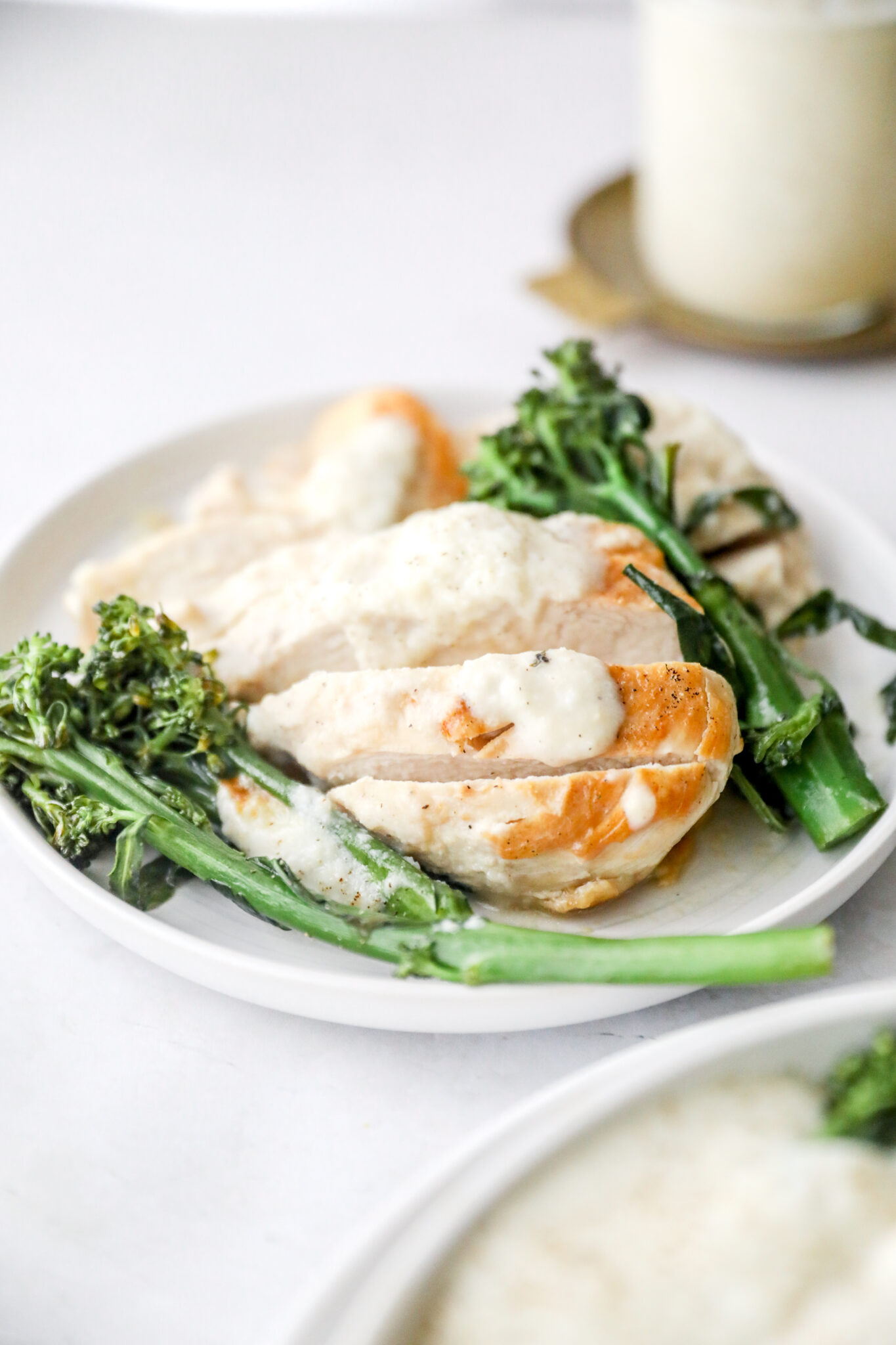 30 Minute Cauliflower Chicken Alfredo Sauce White Kitchen Red Wine