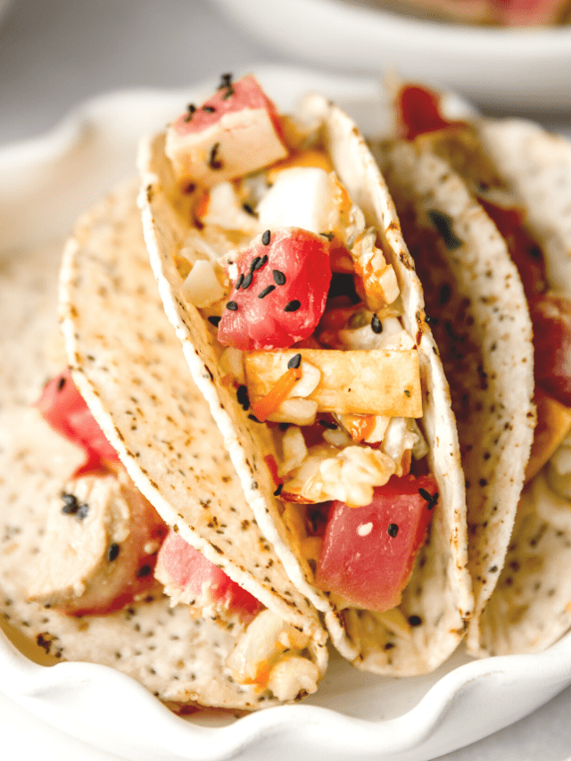 How to Make Easy Ahi Tuna Tacos Story