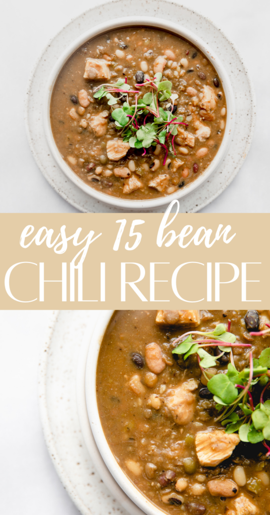 15 bean soup pin image