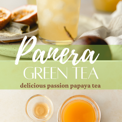 panera green tea pin image