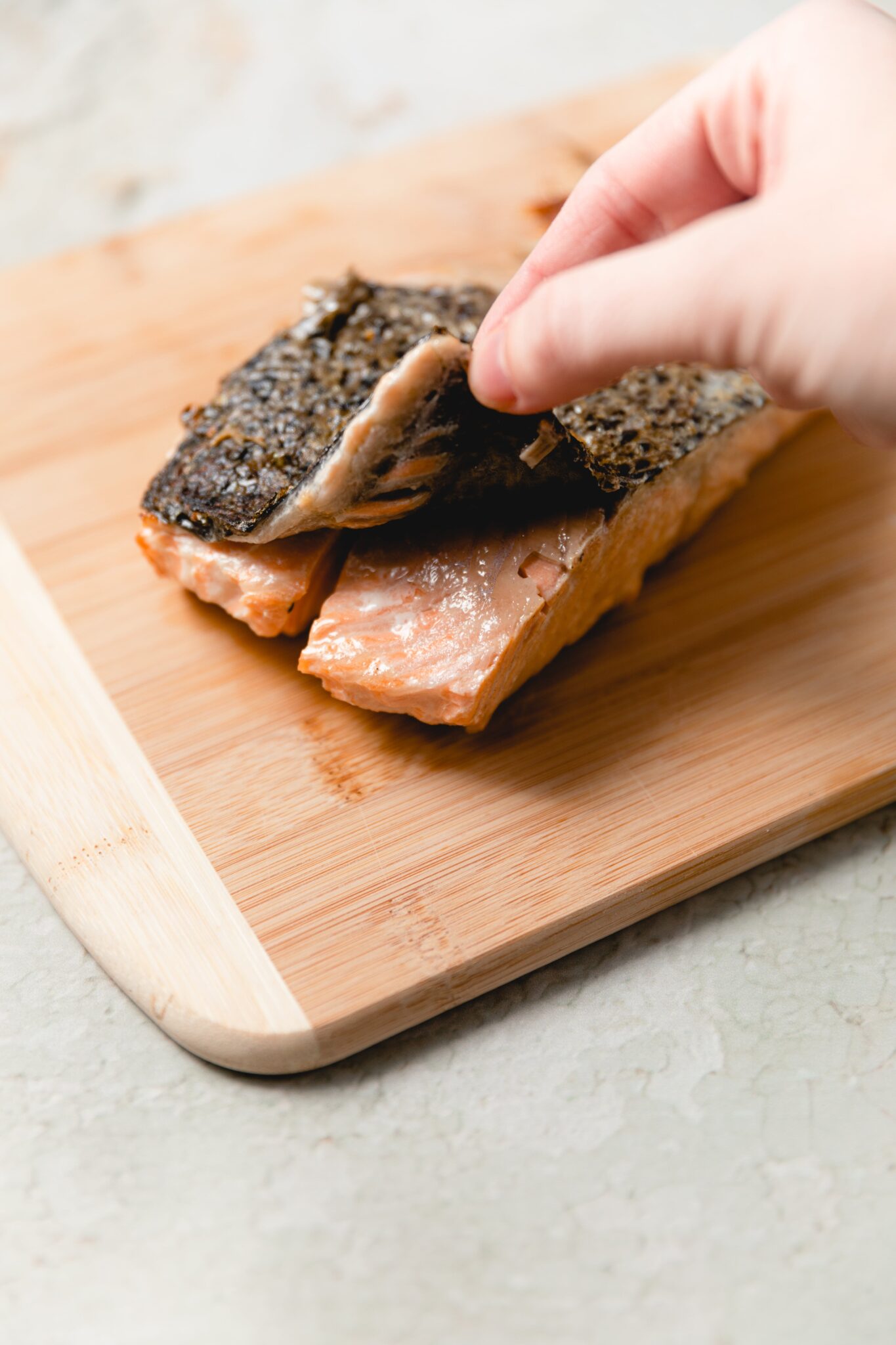 How To Take The Skin Off Salmon - Tips and Tricks!