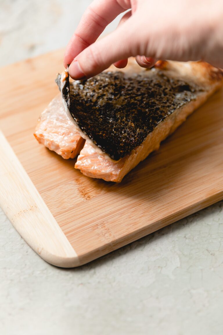 How To Take The Skin Off Salmon Tips and Tricks!