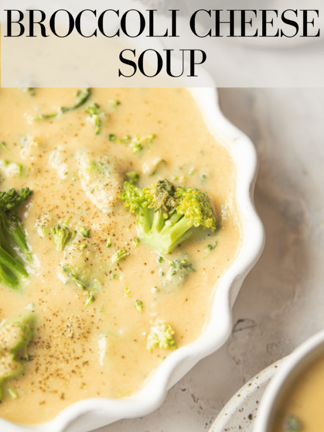 Vegan Broccoli Cheddar Soup