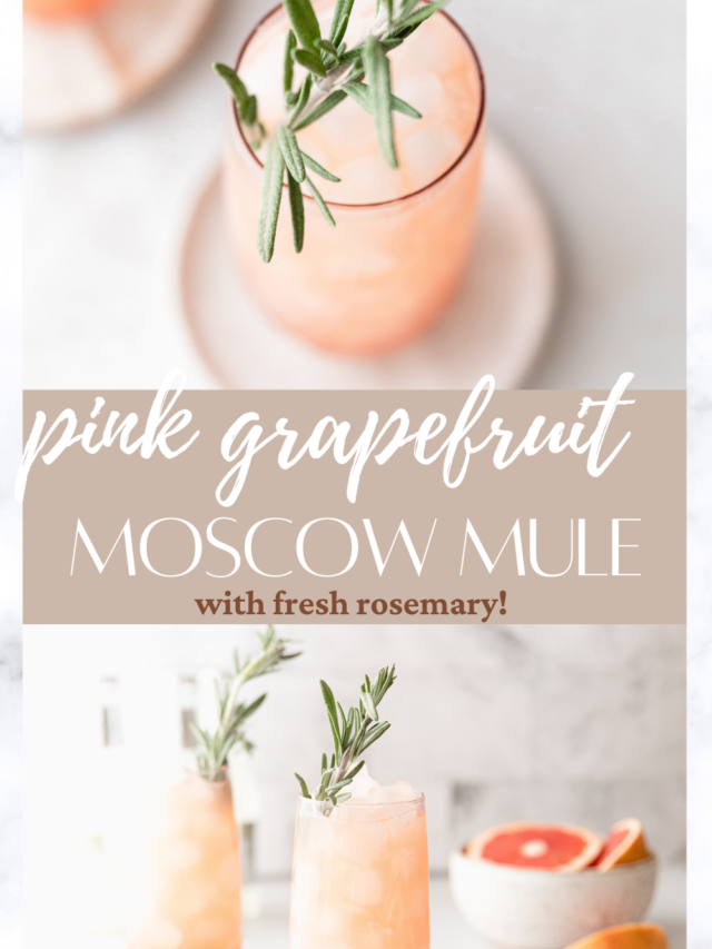 Pink Grapefruit Moscow Mule