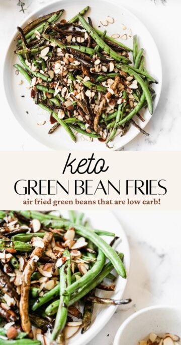 Low Carb Keto Green Bean Fries - White Kitchen Red Wine