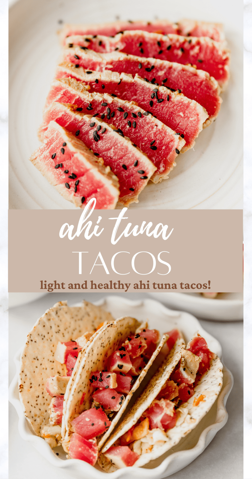 Deceptively Easy Ahi Tuna Tacos - White Kitchen Red Wine