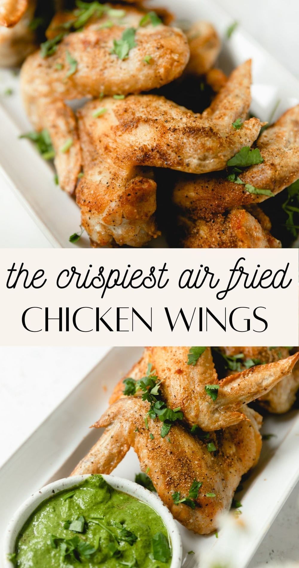 Air Fryer Chicken Wings (Extra Crispy!)