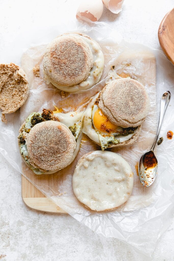 Pesto Egg Breakfast Sandwich by thefeedfeed, Quick & Easy Recipe