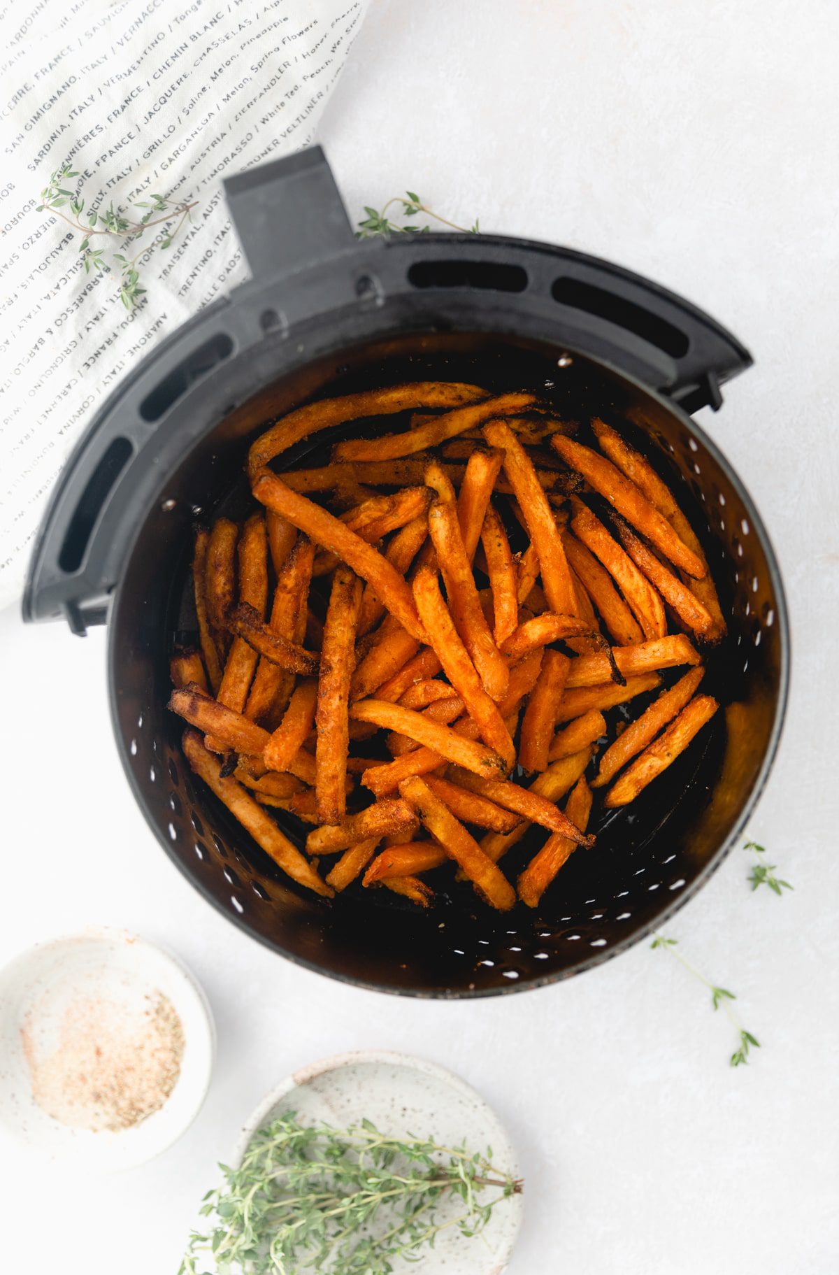 Easy Frozen Sweet Potato Fries in Your Air Fryer