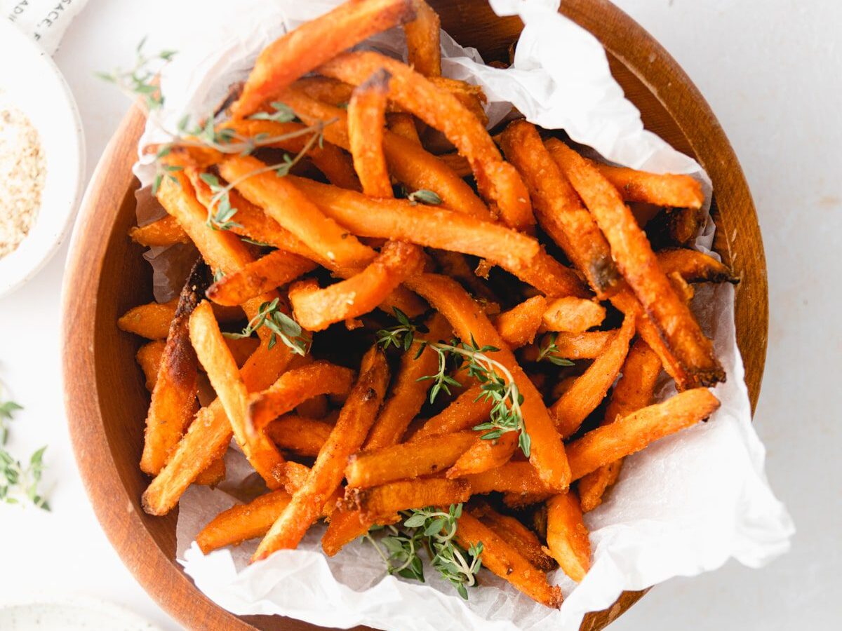 Waffle Cut Sweet Potato Seasoned Fries