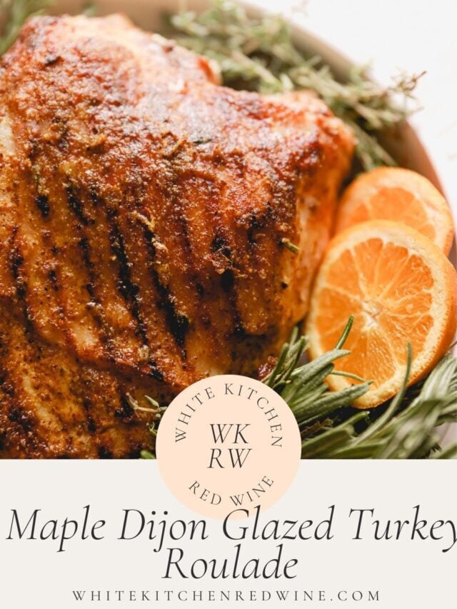 Grilled Maple Dijon Turkey Breast