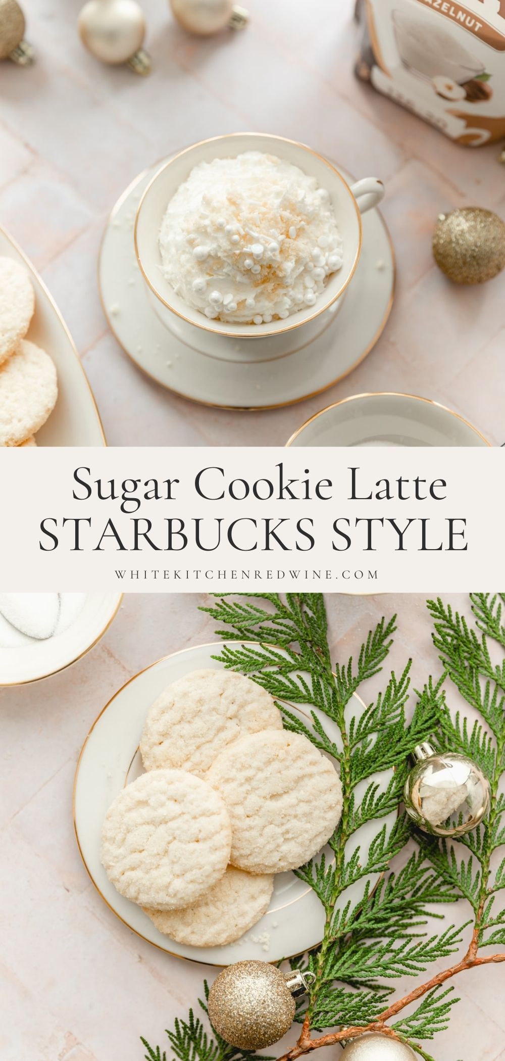 pinterest pin Starbucks latte 