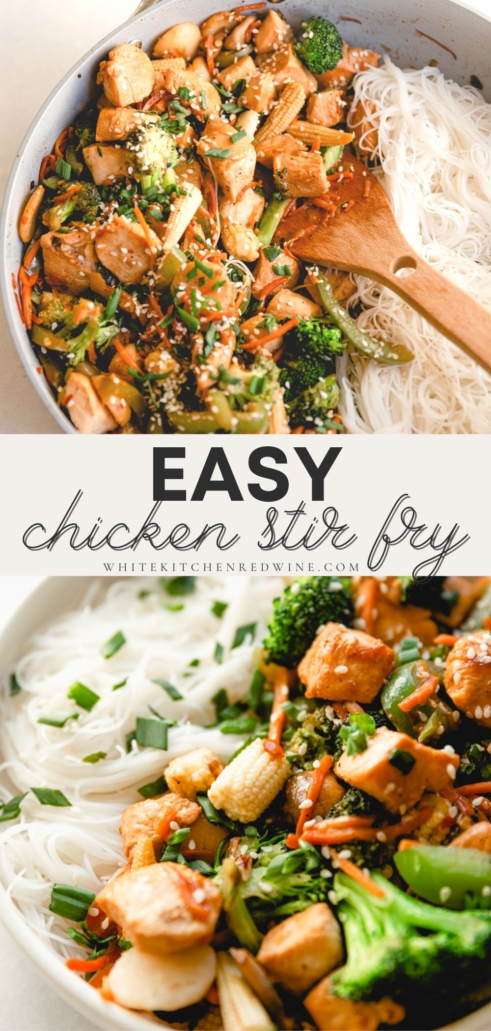 Healthy Honey-Soy Stir Fry Marinated Chicken with Veggies