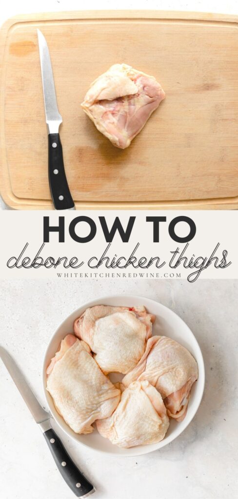 How To Debone Chicken Thighs - Easy Steps!