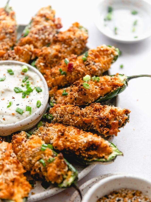 Simple Air Fryer Jalapeno Poppers