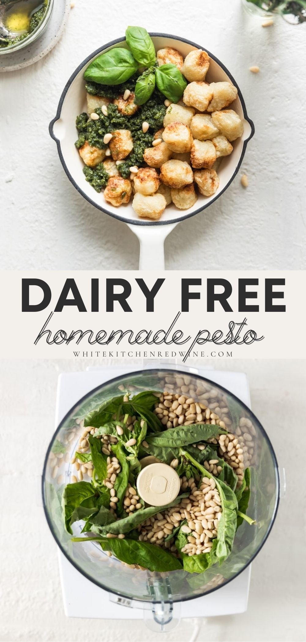 5 Minute DairyFree Pesto Sauce Easy & Vegan!