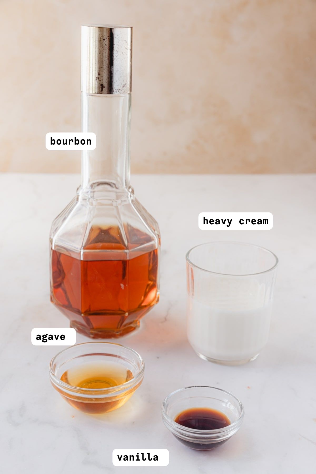 bourbon cream recipe ingredients 