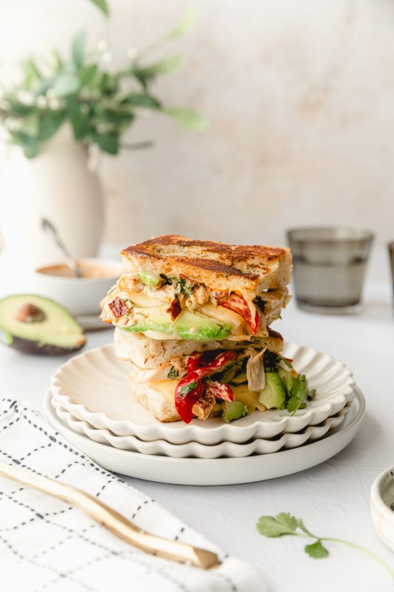 EASY Chipotle Chicken Avocado Melt (Panera Copycat!)