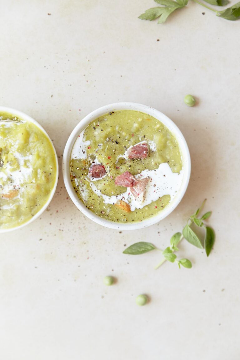 Instant Pot Split Pea Soup With Ham