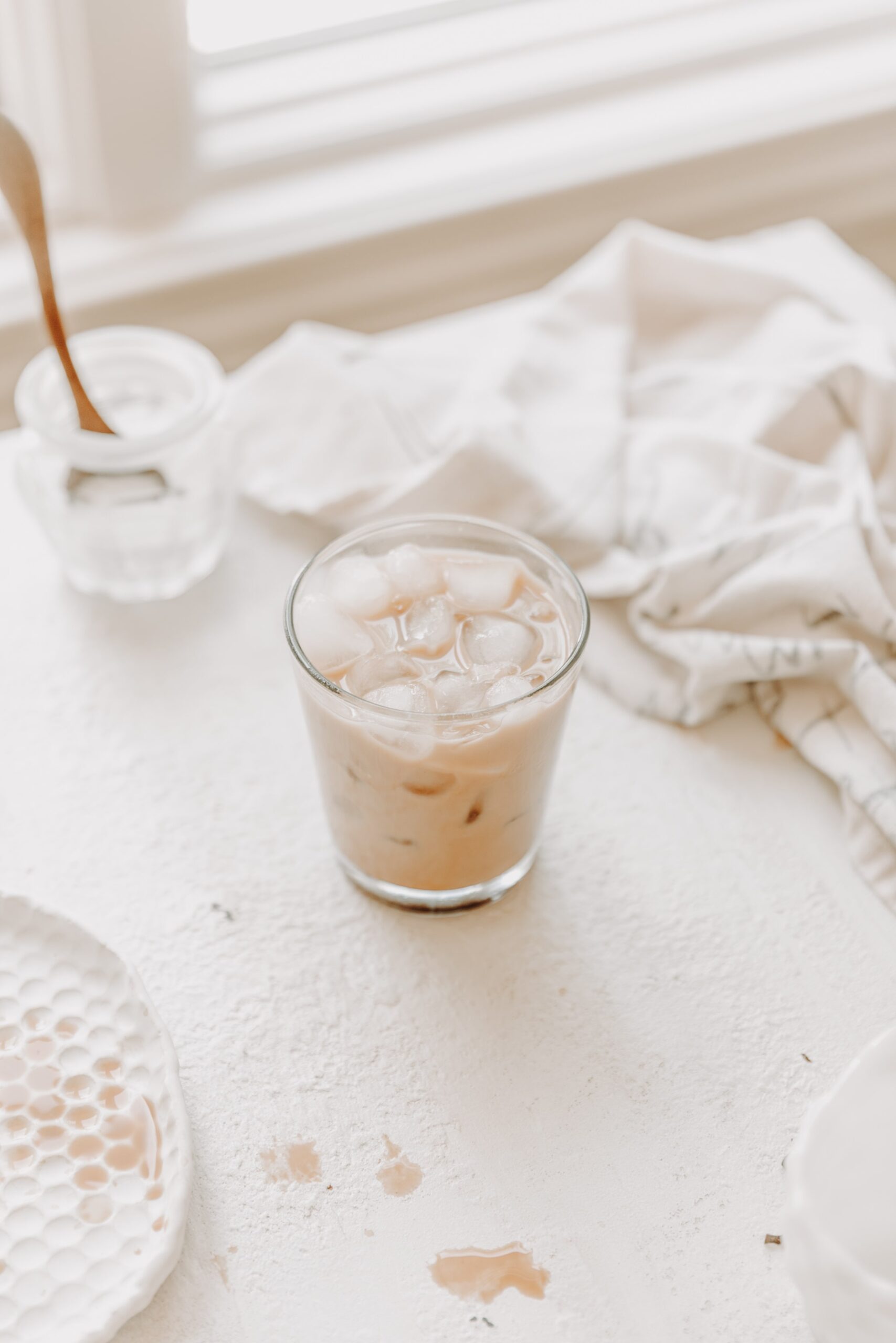 Iced Chocolate Almond Milk Shaken Espresso • Sip + Sanity