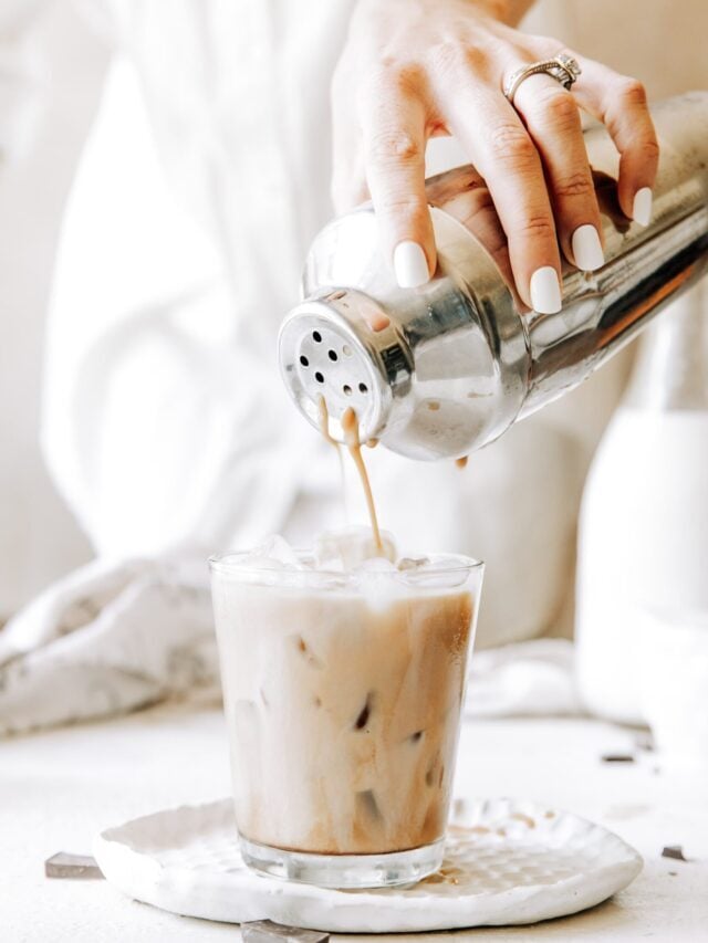 Starbucks Copycat Iced Chocolate Almondmilk Shaken Espresso