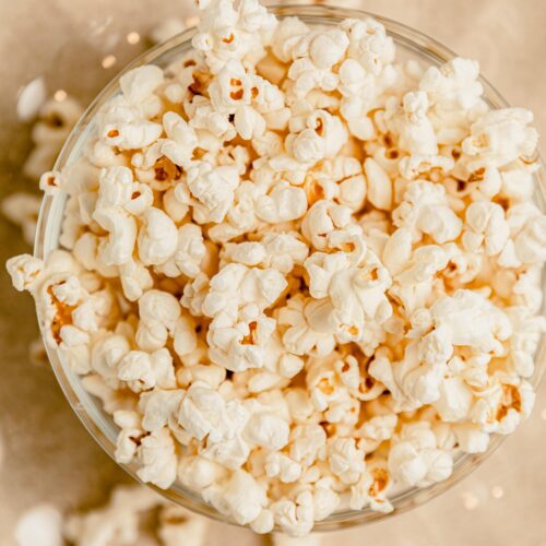 bowl of popcorn