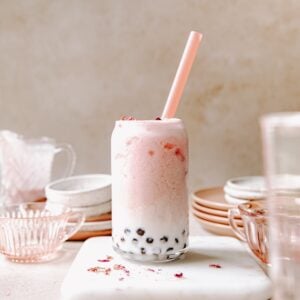 strawberry bubble tea recipe