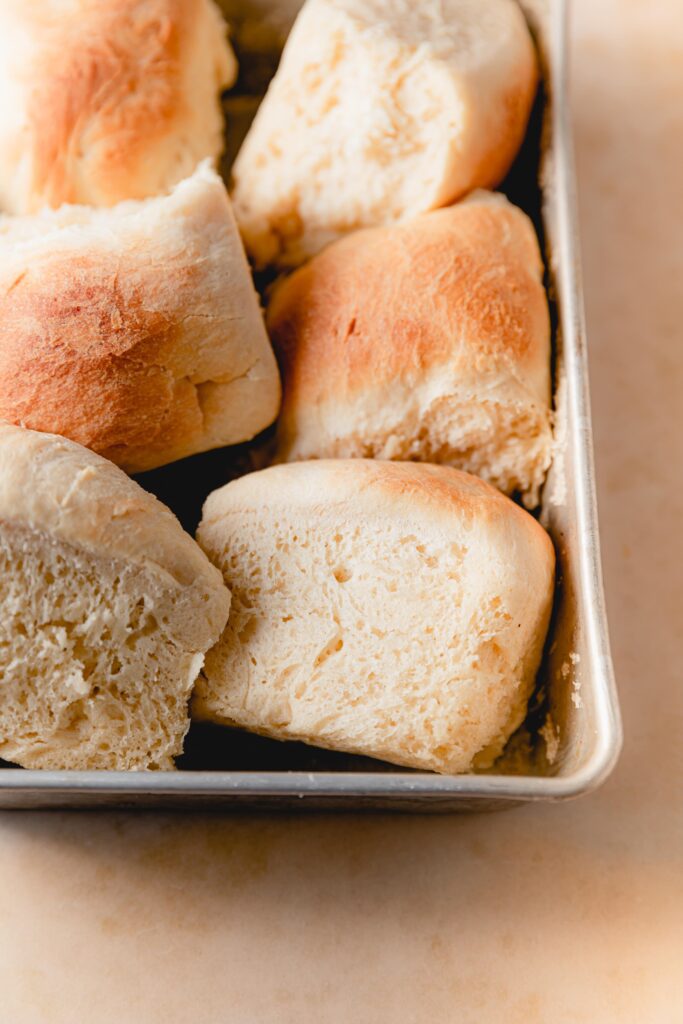 Easy Homemade Dinner Rolls Warm and Buttery!