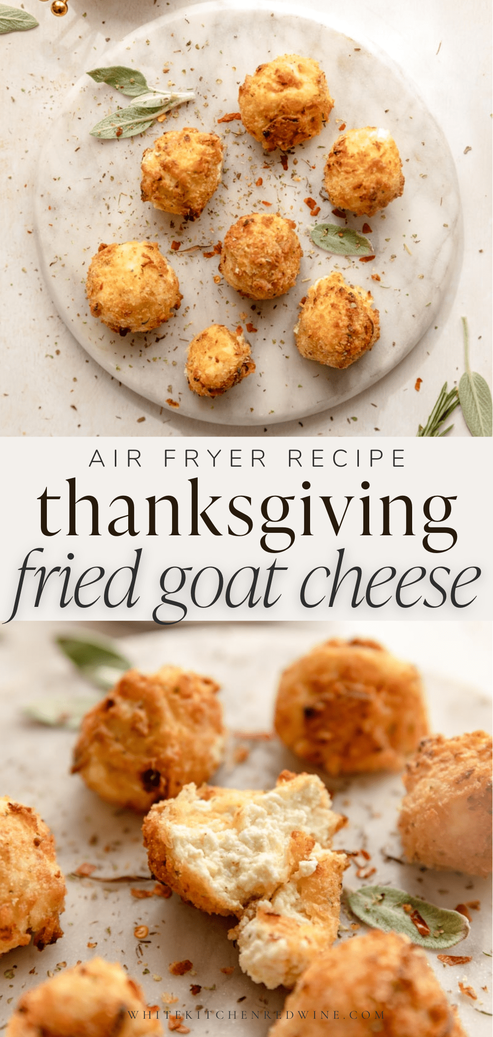Crispy Fried Goat Cheese Easy Appetizer!