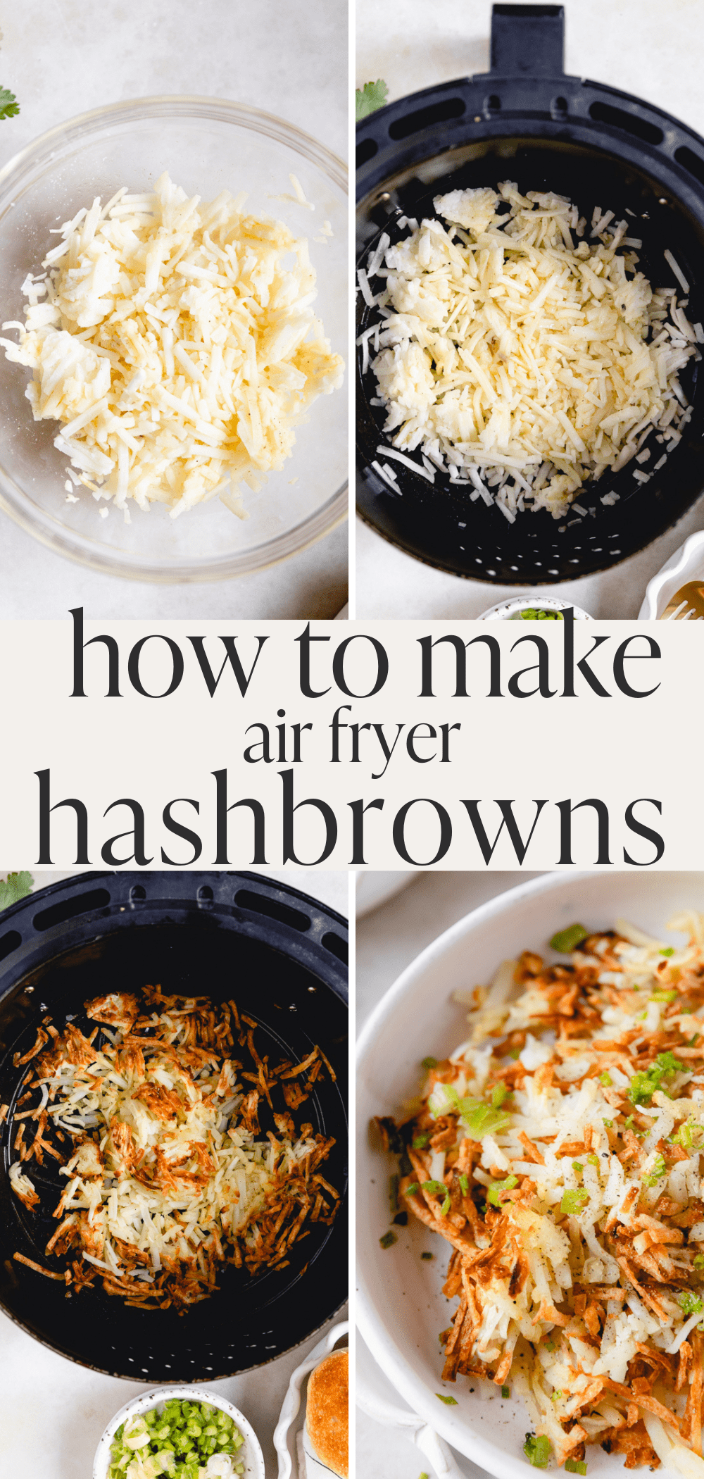 Air Fryer Hashbrowns From Scratch – Melanie Cooks