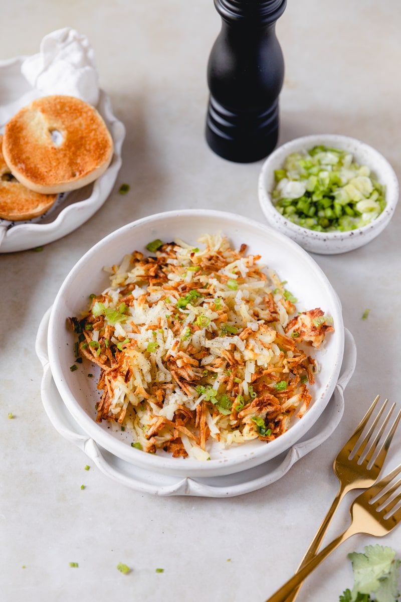 Crispy Air Fryer Hashbrowns - Delicious Breakfast!