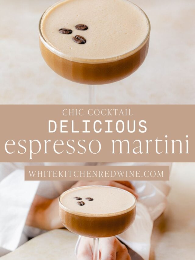 The Best SMOOTH Espresso Martini Recipe White Kitchen Red Wine