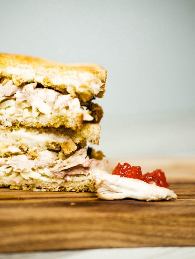 Thanksgiving Leftover Sandwich
