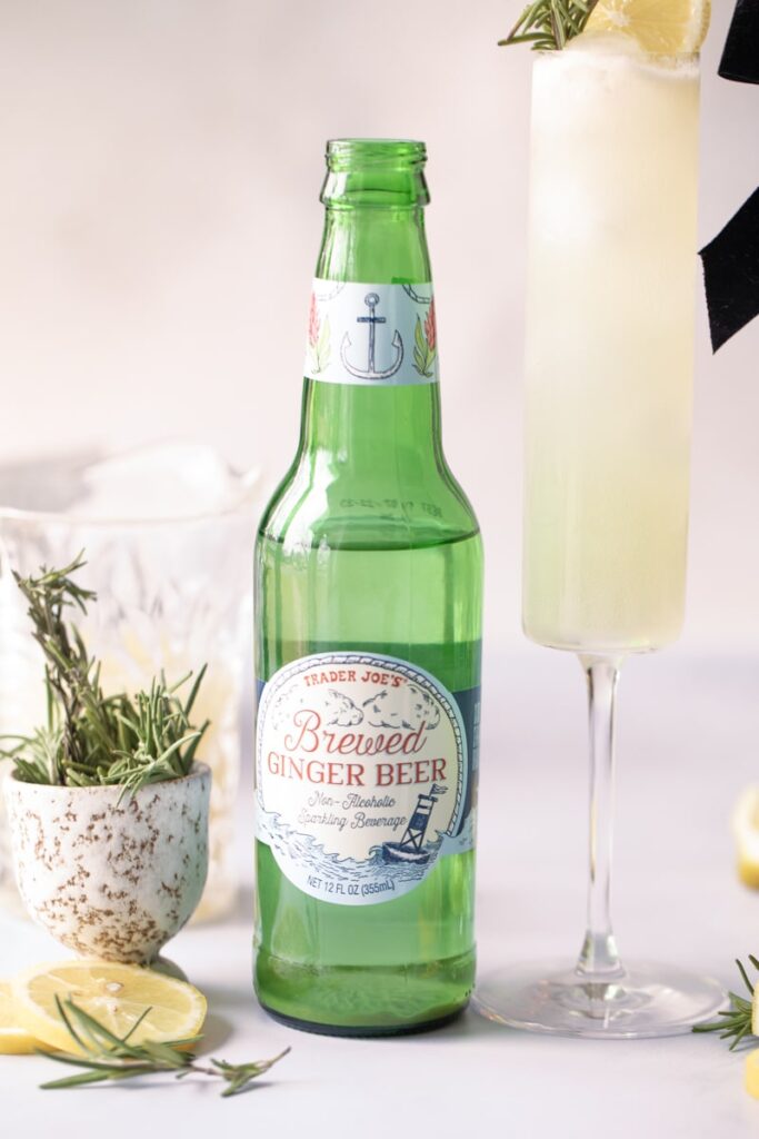 Lemon Ginger Cocktail Perfect For Parties!