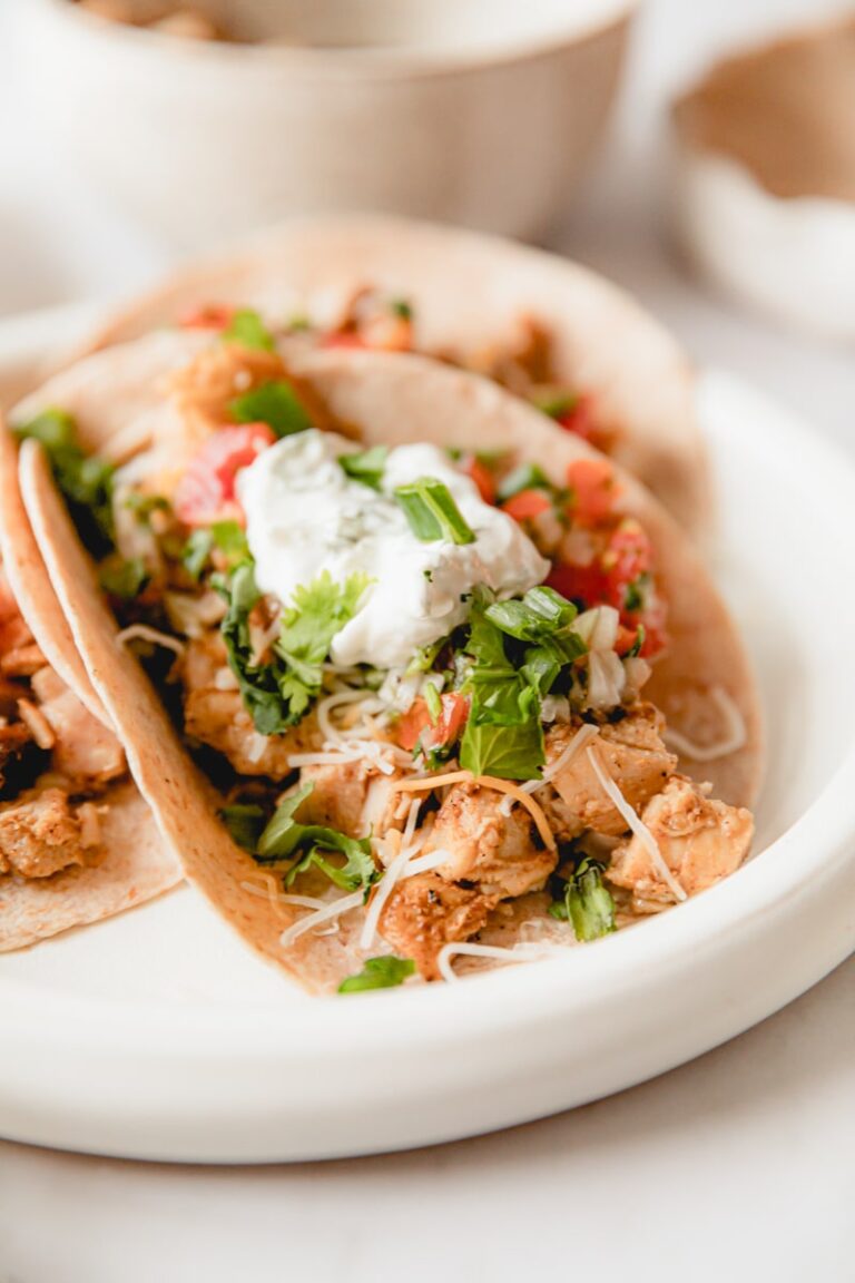 The Best Easy Chicken Taco Recipe 30 Minute Dinner