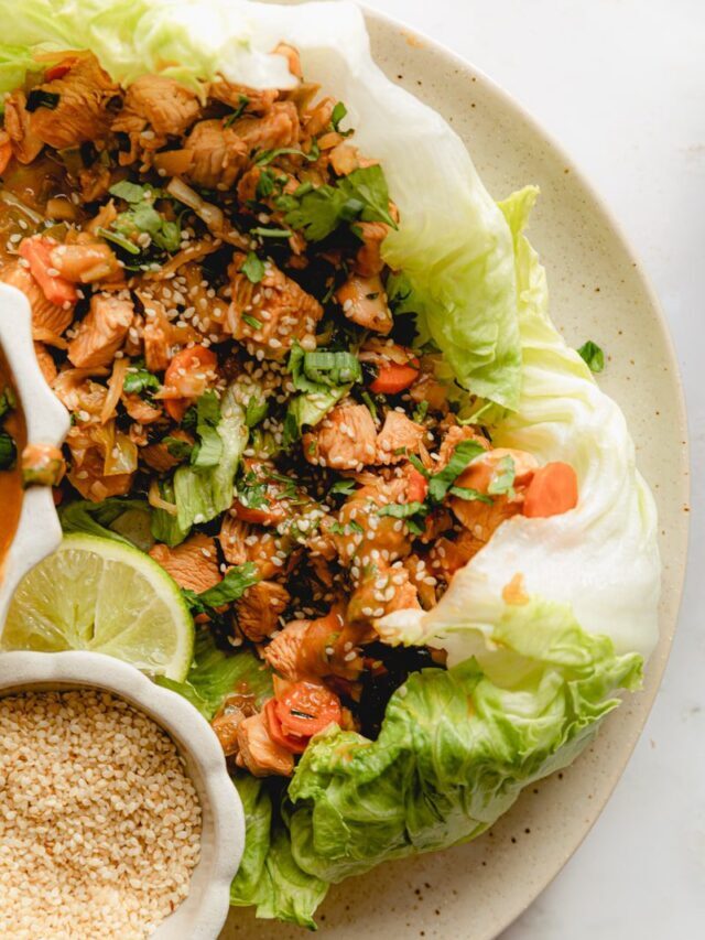 Chicken Lettuce Wraps