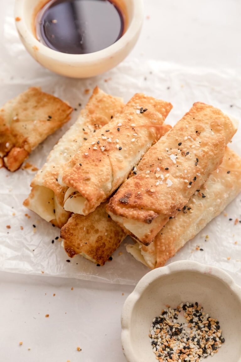 Everything Bagel Egg Rolls Easy Appetizer!