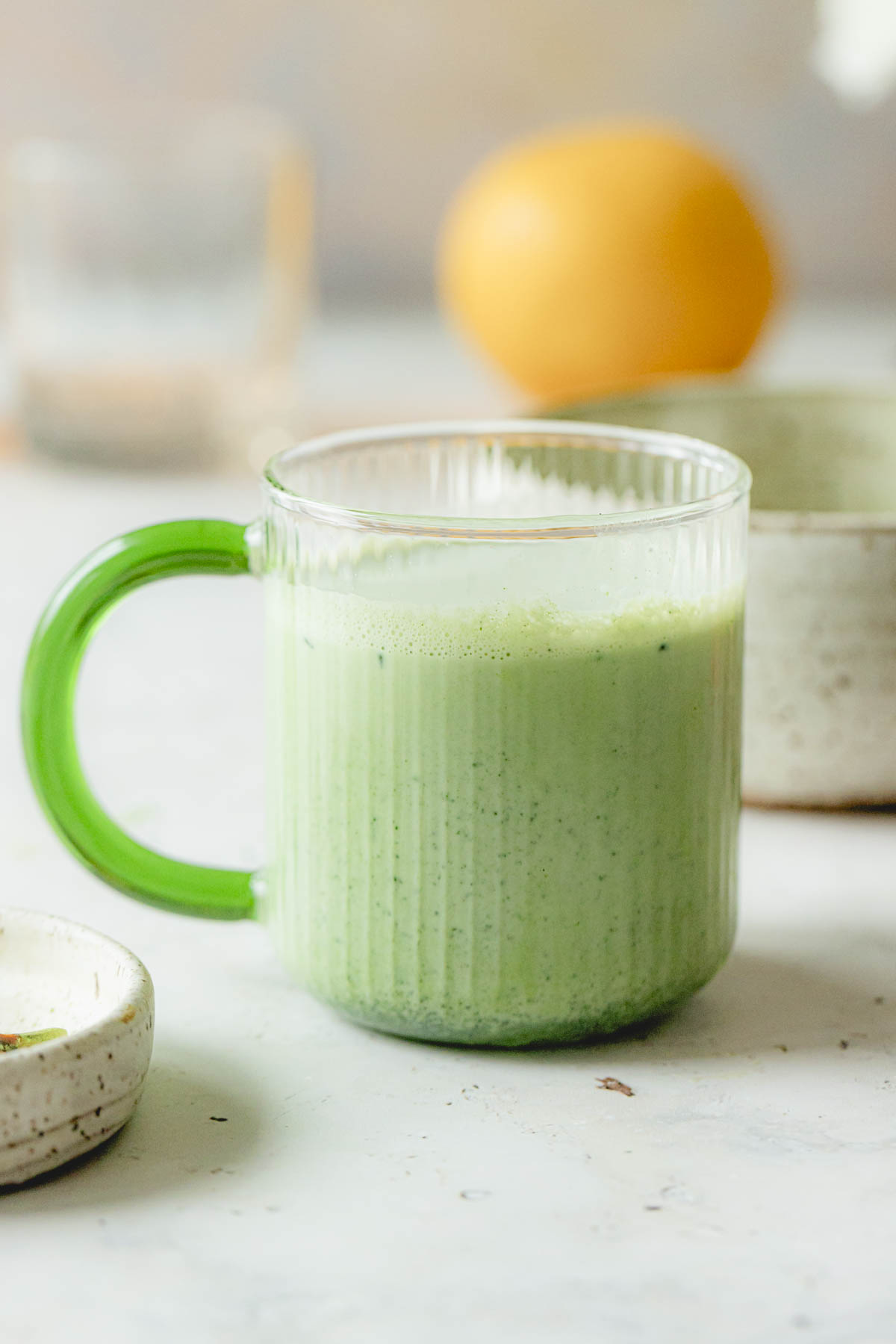 A cup of Starbucks Matcha Latte Recipe