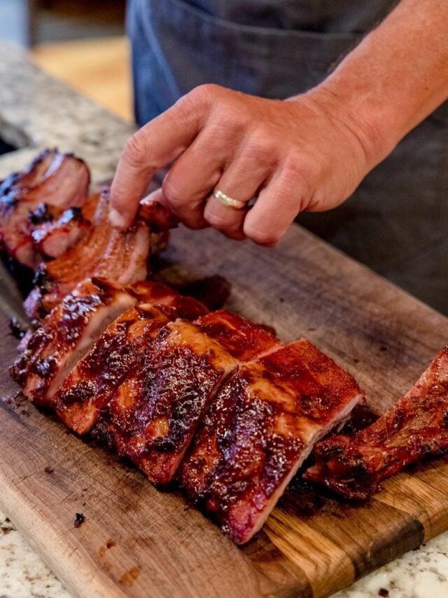 Simplest Smoked Ribs