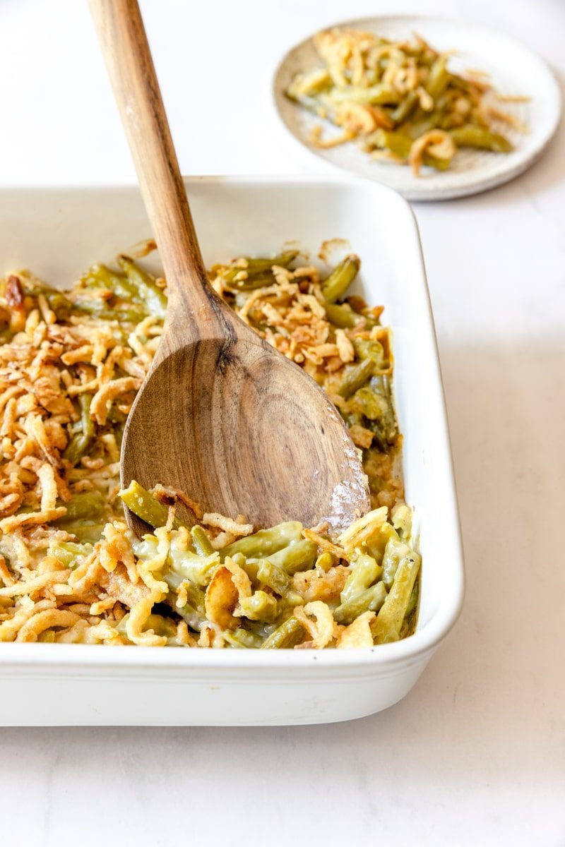 Green Bean Casserole (Without Mushroom Soup!) White Kitchen Red Wine