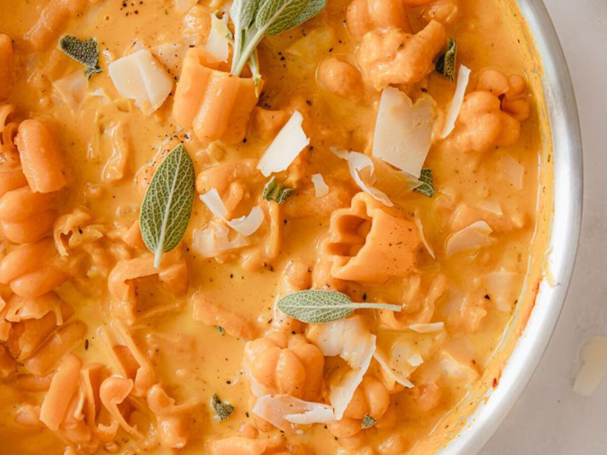 Creamy Sage Pumpkin Pasta Sauce Recipe